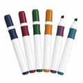 Whiteboard-Marker Set mit Keilspitze, 6 Farben