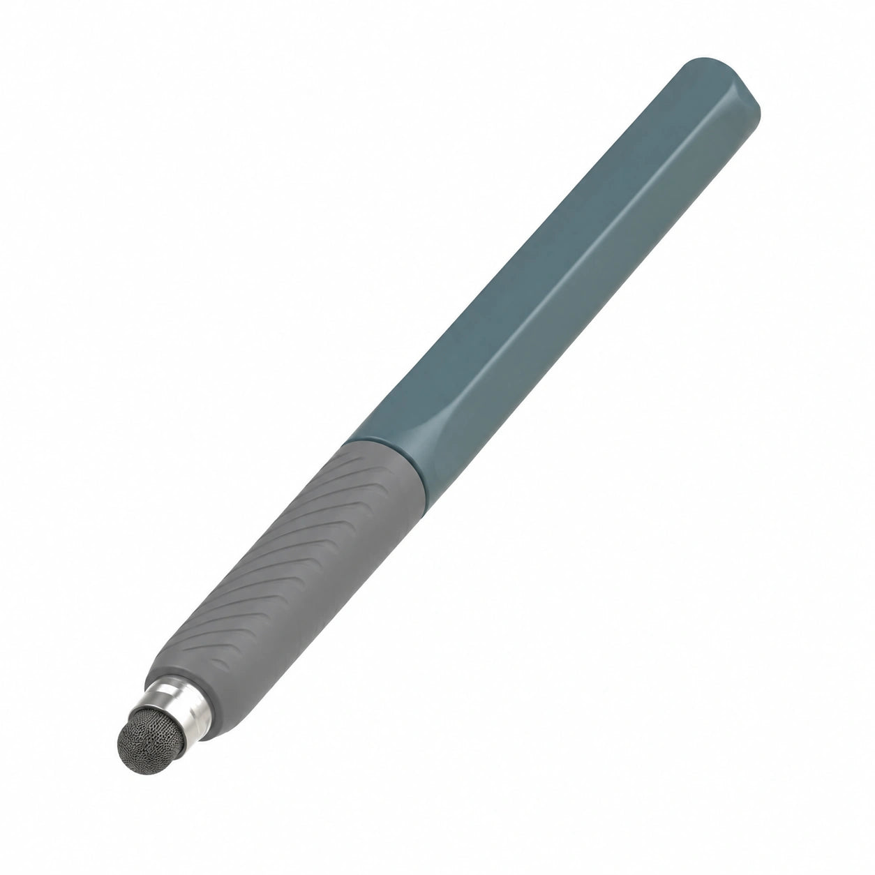 Ergonomischer Stylus mit Mesh-Spitze für Touchscreens Grün-Grau