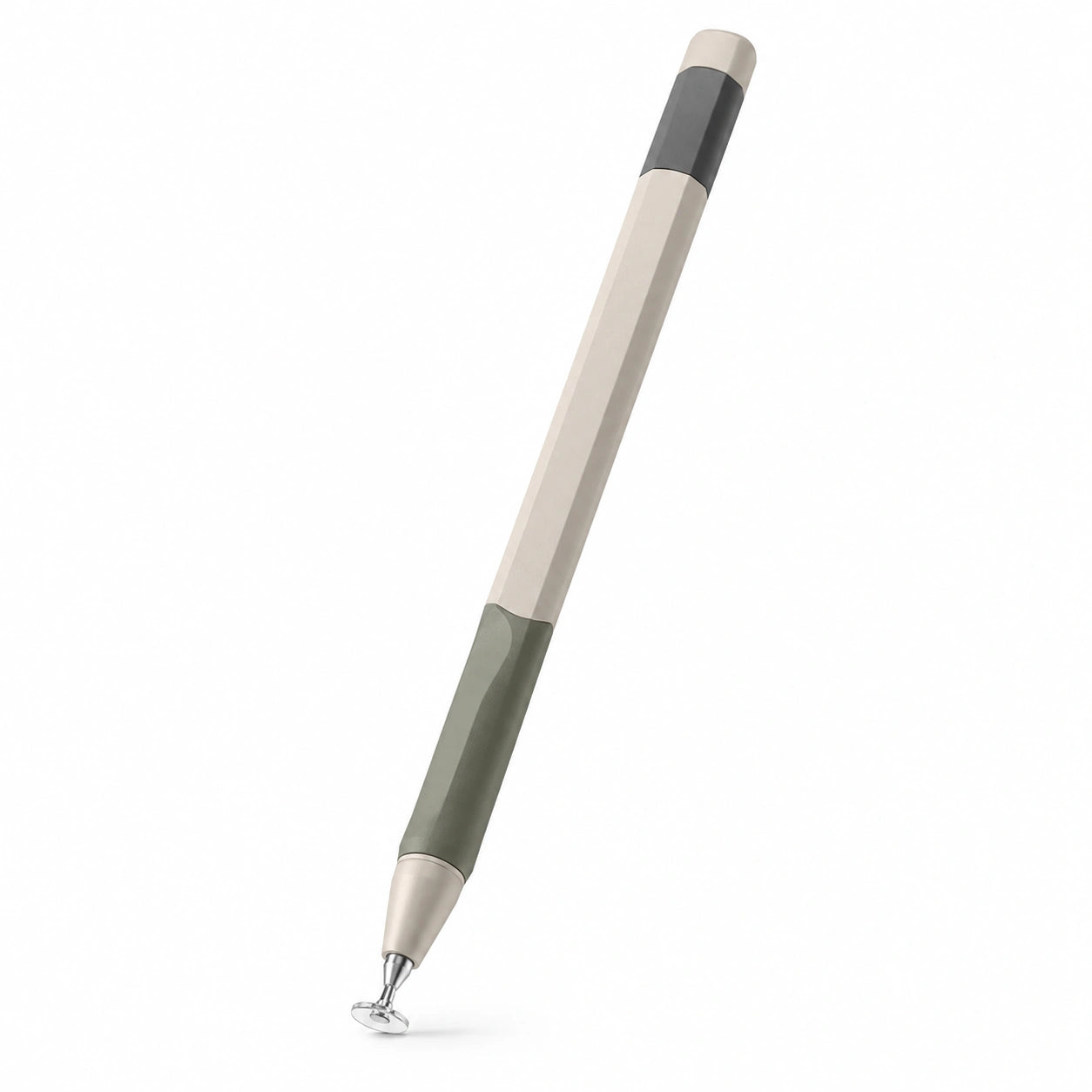 Kapazitiver Stylus Eingabestift für Touchscreens Silber/Schwarz