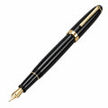 Eleganter Füllfederhalter Schwarz mit Goldfeder