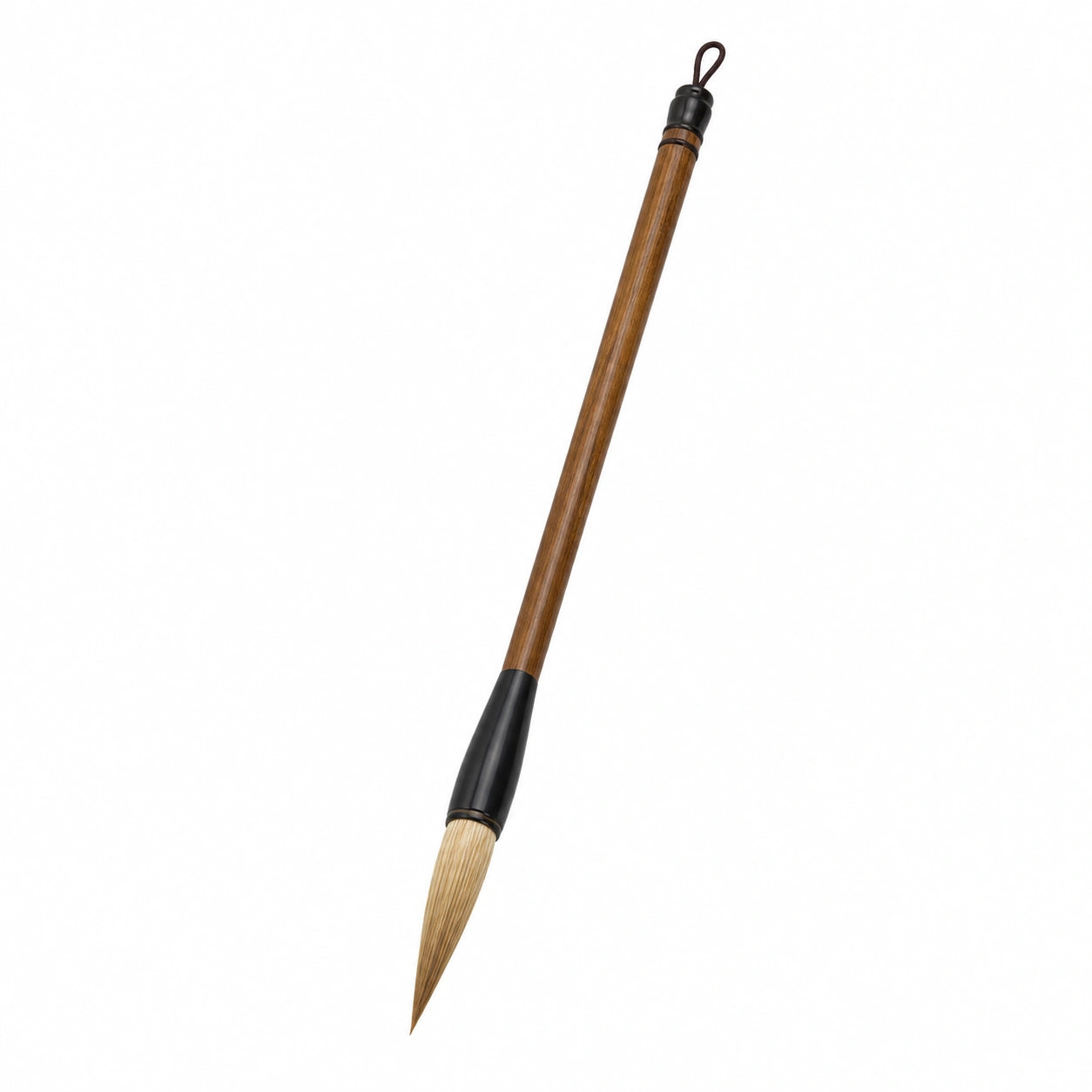 Traditioneller Kalligrafie-Pinsel mit Holzgriff und Tierhaar