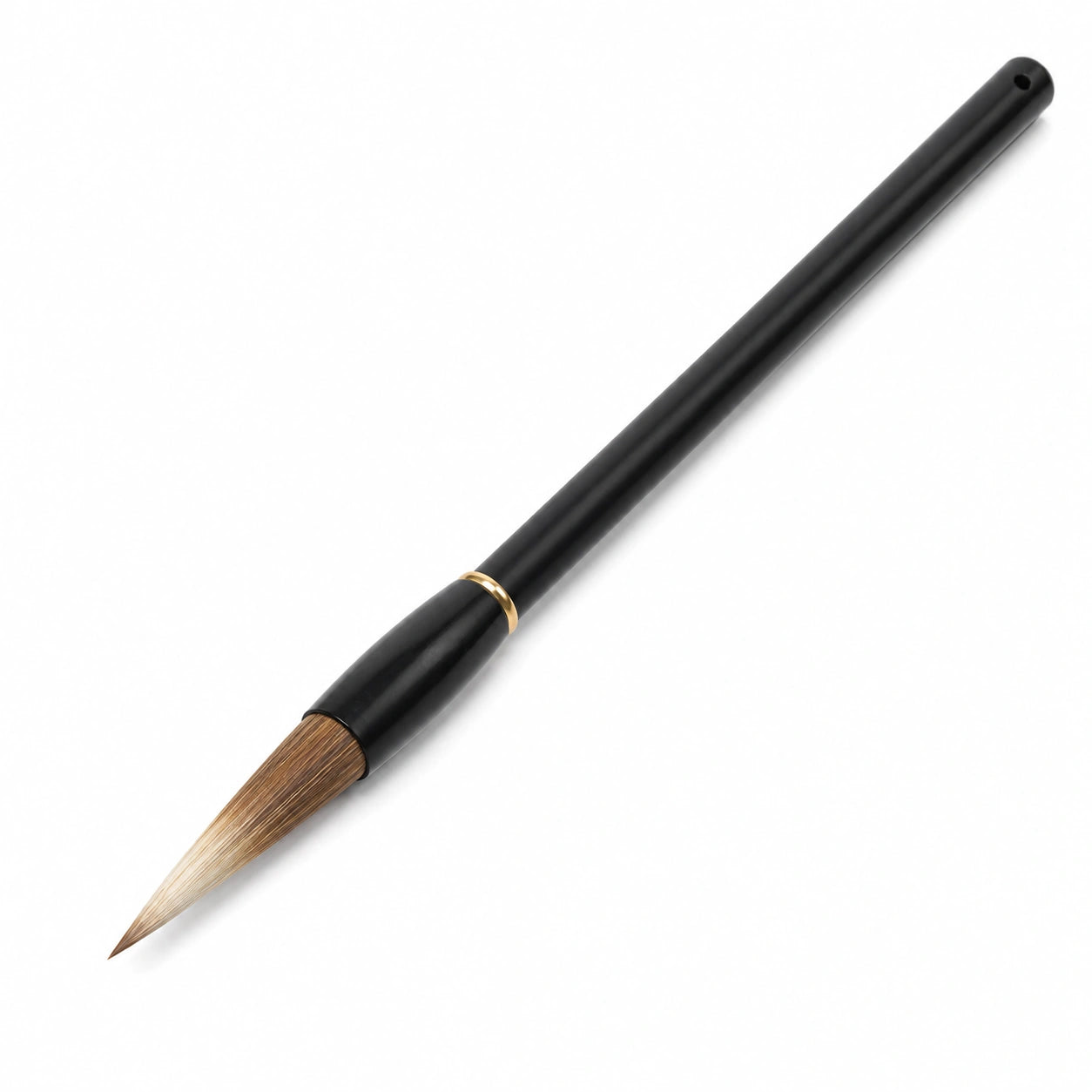 Premium Kalligrafiepinsel Rundkopf Schwarz – 5 cm Spitze