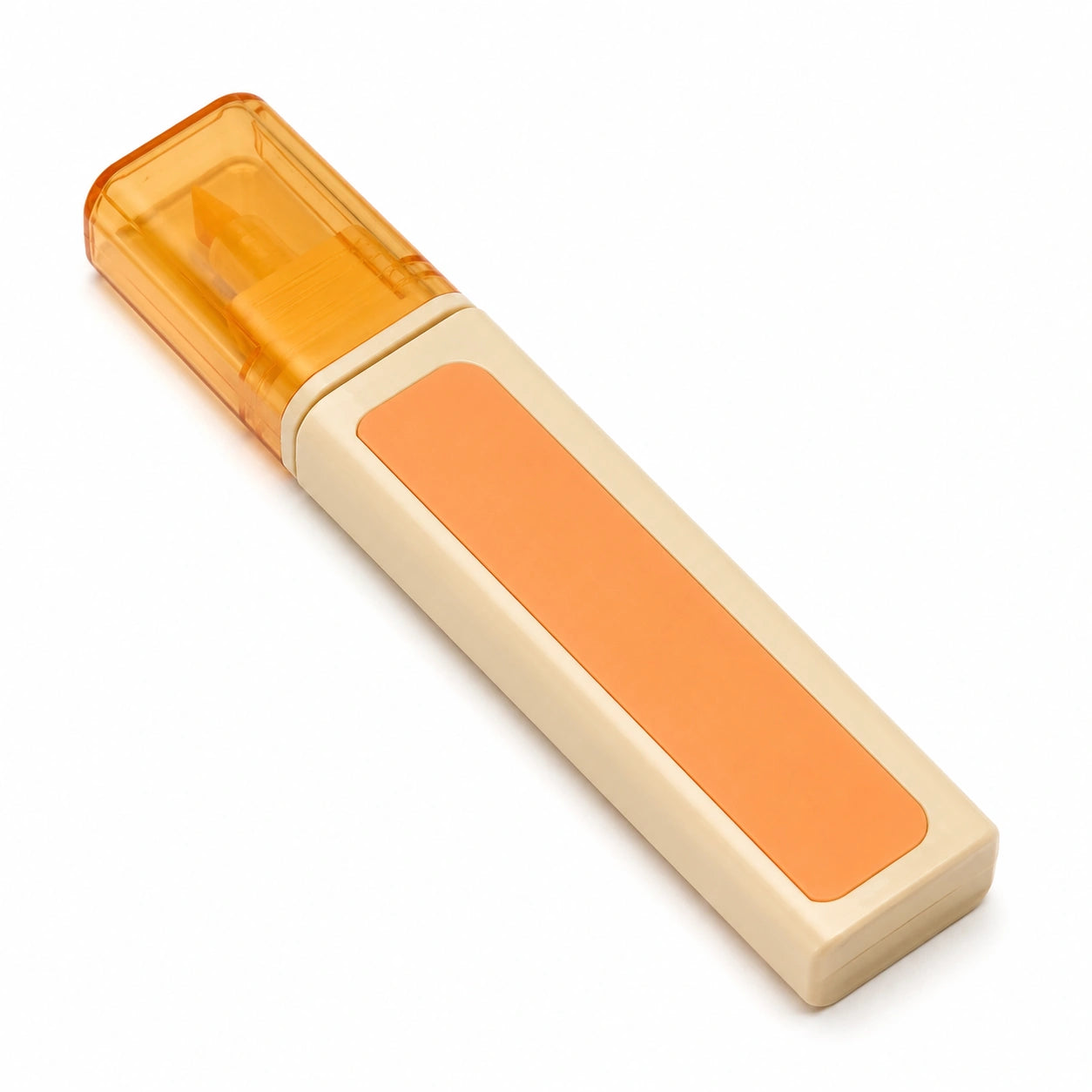Textmarker Orange mit Abgeschrägter Spitze