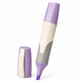 Ergonomischer Textmarker Lila mit Breiter Keilspitze