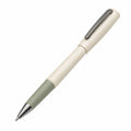 Kugelschreiber Beige/Grün mit Metallspitze