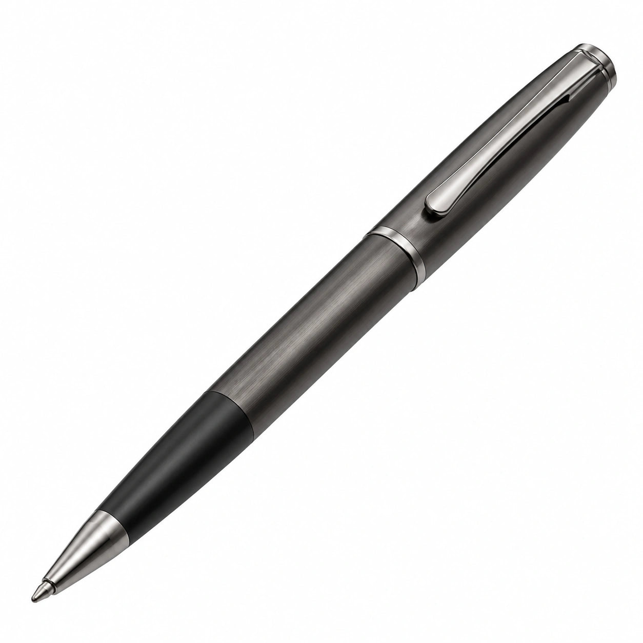 Eleganter Kugelschreiber in Schwarz mit Metallgehäuse
